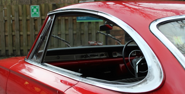 The legendary sweeping roofline of the Ford Consul Capri